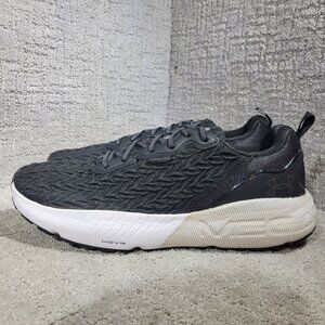 Under Armour HOVR Mega 3 Clone Men's Size 15 Black Running Sneakers 3025308-400